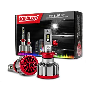 XKGLOW XKGLOW XKG Moto Headlights - XK045004-H4-M