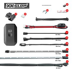 XKGLOW XKGLOW XKG Offroad Accent Lights - XK-UTV-ADV