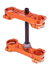 Xtrig XTrig 21-23 GasGas MC 65/ Husqvarna TC 65/ KTM 65 SX ROCS Tech Clamp Offset 22 mm. - Orange - 501220600501