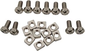 YUASA BATTERY Yuasa Battery Yuasa 12mm Large Stainless Steel Hex Bolt for GYZ20H/HL/GYZ32HL - 5 Pack - PACK479699