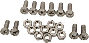 YUASA BATTERY Yuasa Battery Yuasa 14mm Nut & Bolt Set - 5 Pack/2 Sets - PACKSS14M