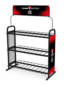 YUASA BATTERY Yuasa Battery Yuasa Large Battery Rack (Holds 16-20 Batteries) - YUA1800RACK