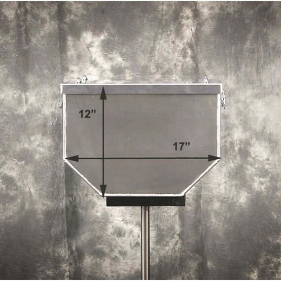 Aluminum Top Box 43 Liters - 14x17x12