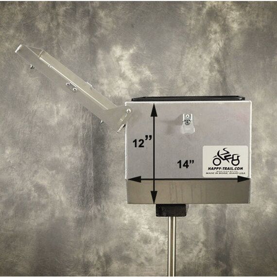 Aluminum Top Box 58 Liters - 14x22x12