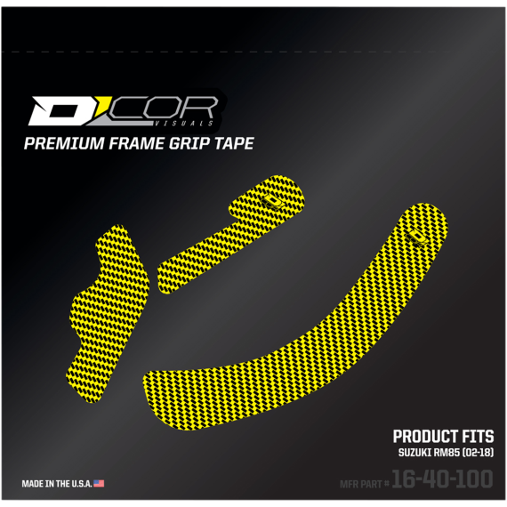 Frame Grip Tape Yellow Suzuki 1640100