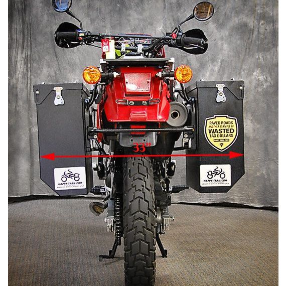 Kawasaki, Aluminum Pannier, Aluminum Panniers,