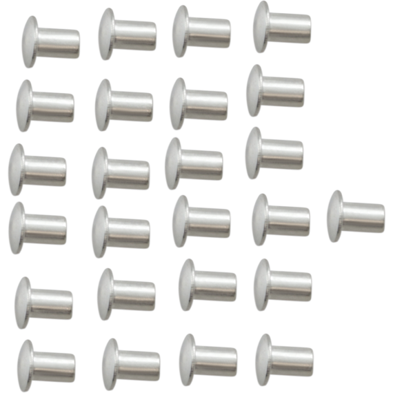 HeavyDuty Front Fender Rivet Stainless Steel 1/4" x 5/15" 25
