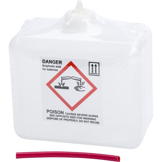 Nonsealed Battery Electrolyte Pack 750cc