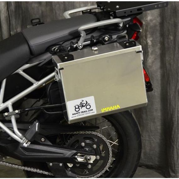 Aluminum Panniers; Imnaha; Triumph Tiger 800; Happy Trails; Side Luggage